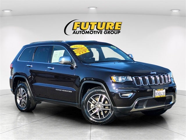 2021 Jeep Grand Cherokee Limited 4WD W/ Navigation and Premium Audio