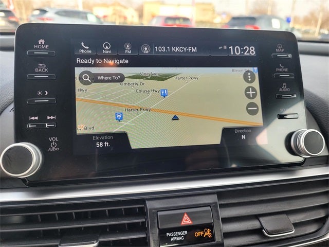 2020 Honda Accord Touring 2.0T W/ Navigation and Moonroof