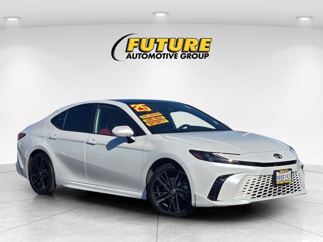 2025 Toyota Camry XSE W/ Red Leather Interior