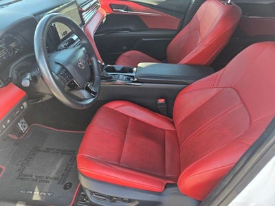 2025 Toyota Camry XSE W/ Red Leather Interior