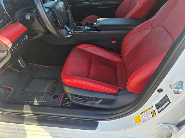 2025 Toyota Camry XSE W/ Red Leather Interior