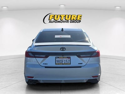 2025 Toyota Camry XSE W/ Red Leather Interior