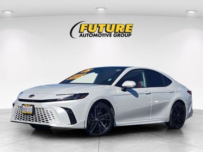 2025 Toyota Camry XSE W/ Red Leather Interior
