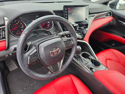 2022 Toyota Camry XSE W/ Red Interior