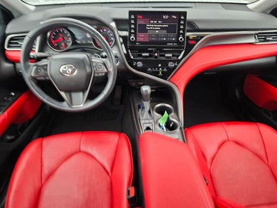 2022 Toyota Camry XSE W/ Red Interior