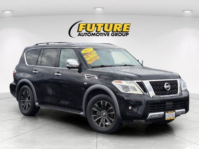 2017 Nissan Armada Platinum 4WD W/ Navigation and Moonroof