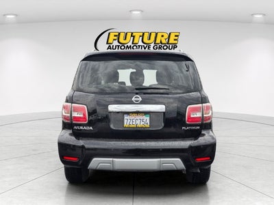 2017 Nissan Armada Platinum 4WD W/ Navigation and Moonroof