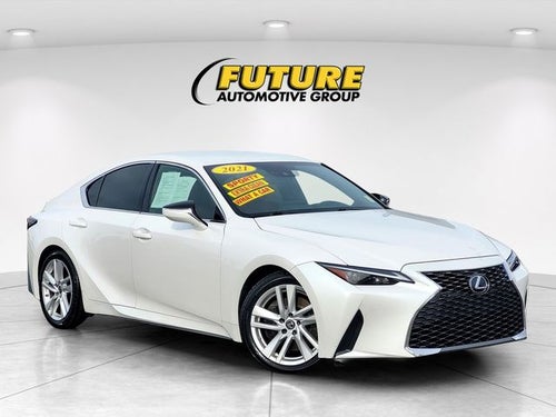 2021 Lexus IS 300 W/ RED Leather Interior