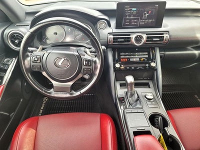 2021 Lexus IS 300 W/ RED Leather Interior