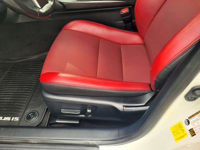 2021 Lexus IS 300 W/ RED Leather Interior