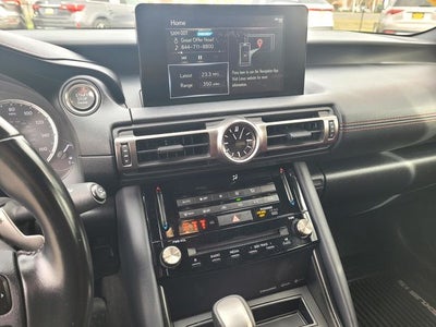 2021 Lexus IS 300 W/ RED Leather Interior