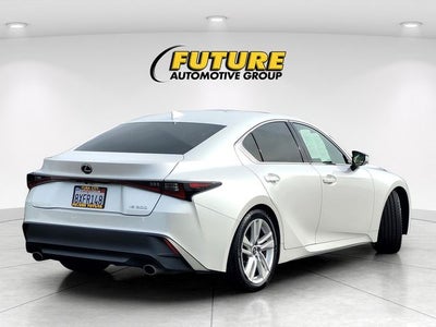 2021 Lexus IS 300 W/ RED Leather Interior