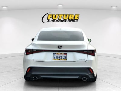 2021 Lexus IS 300 W/ RED Leather Interior