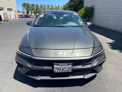 2024 Hyundai Elantra Hybrid Blue