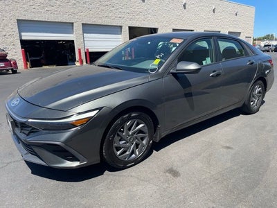 2024 Hyundai Elantra Hybrid Blue
