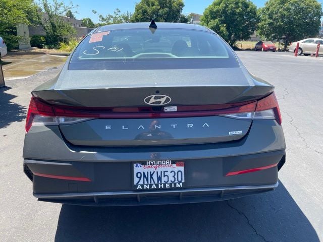 2024 Hyundai Elantra Hybrid Blue