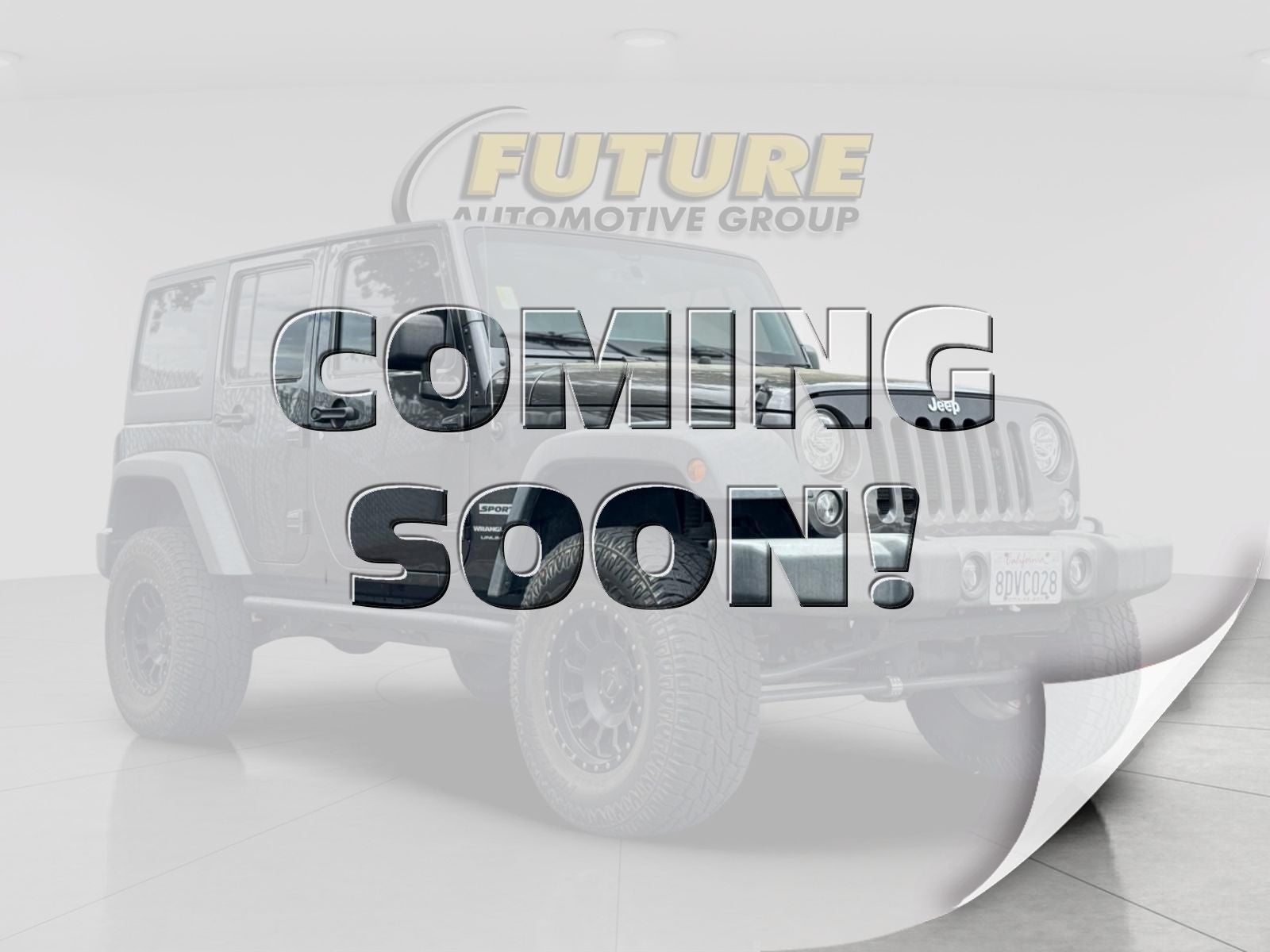 2018 Jeep Wrangler JK Unlimited Sport