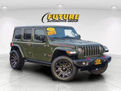 2021 Jeep Wrangler Unlimited Rubicon 4WD Hardtop W/ Navigation