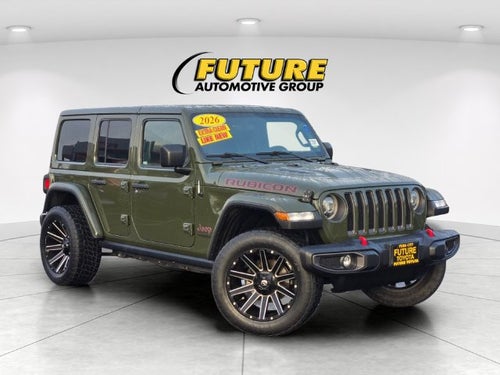 2021 Jeep Wrangler Unlimited Rubicon 4WD Hardtop W/ Navigation
