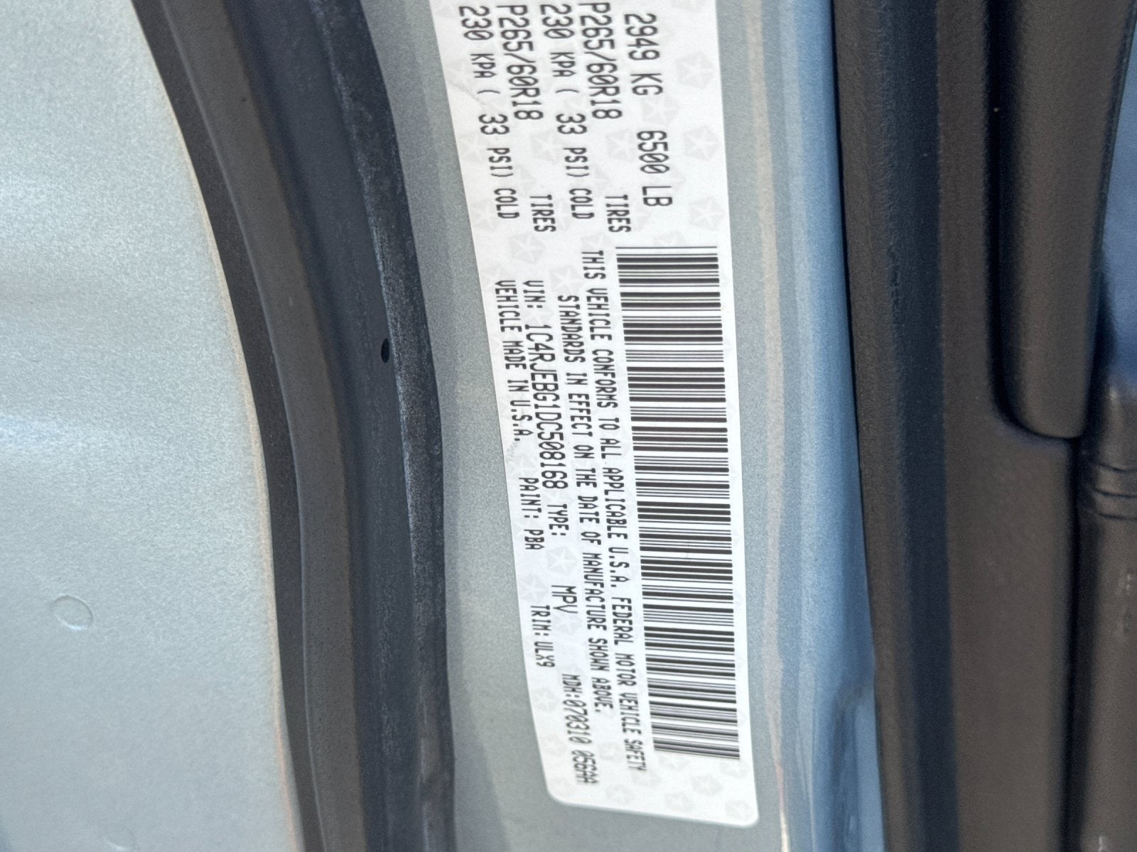 2013 Jeep Grand Cherokee Limited