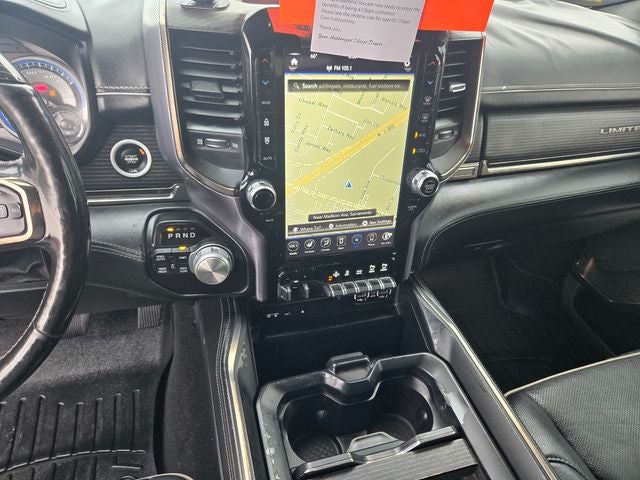 2019 RAM 1500 Limited Crew Cab 4WD w/Pano Roof & 22"s