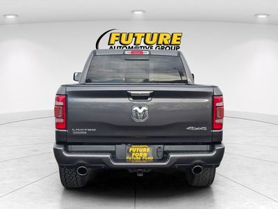 2019 RAM 1500 Limited Crew Cab 4WD w/Pano Roof & 22"s