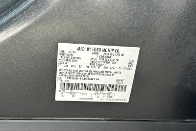 2018 Ford Explorer Platinum 4WD