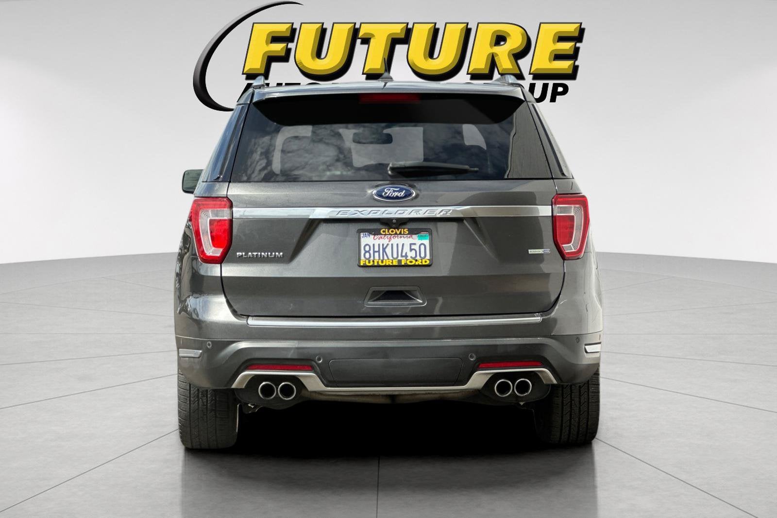 2018 Ford Explorer Platinum 4WD