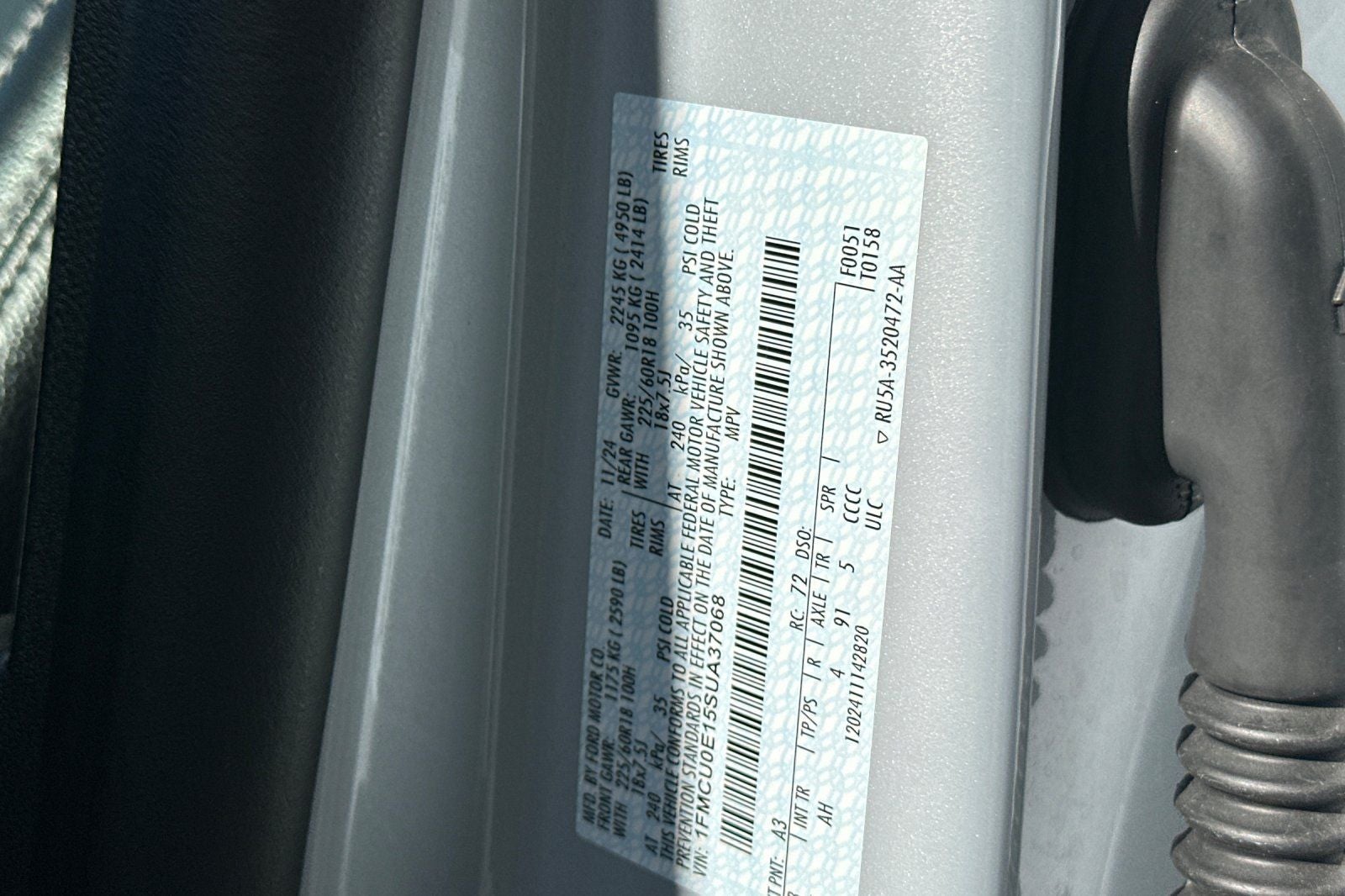 2025 Ford Escape Plug-In Hybrid Base