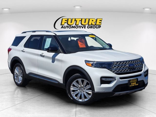 2022 Ford Explorer Limited 4WD w/Tech Package & Dual Moonroof