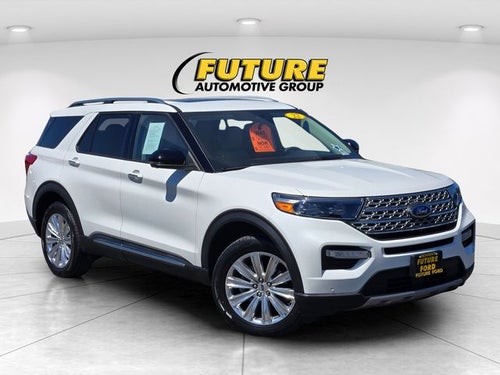 2022 Ford Explorer Limited 4WD w/Tech Package & Dual Moonroof