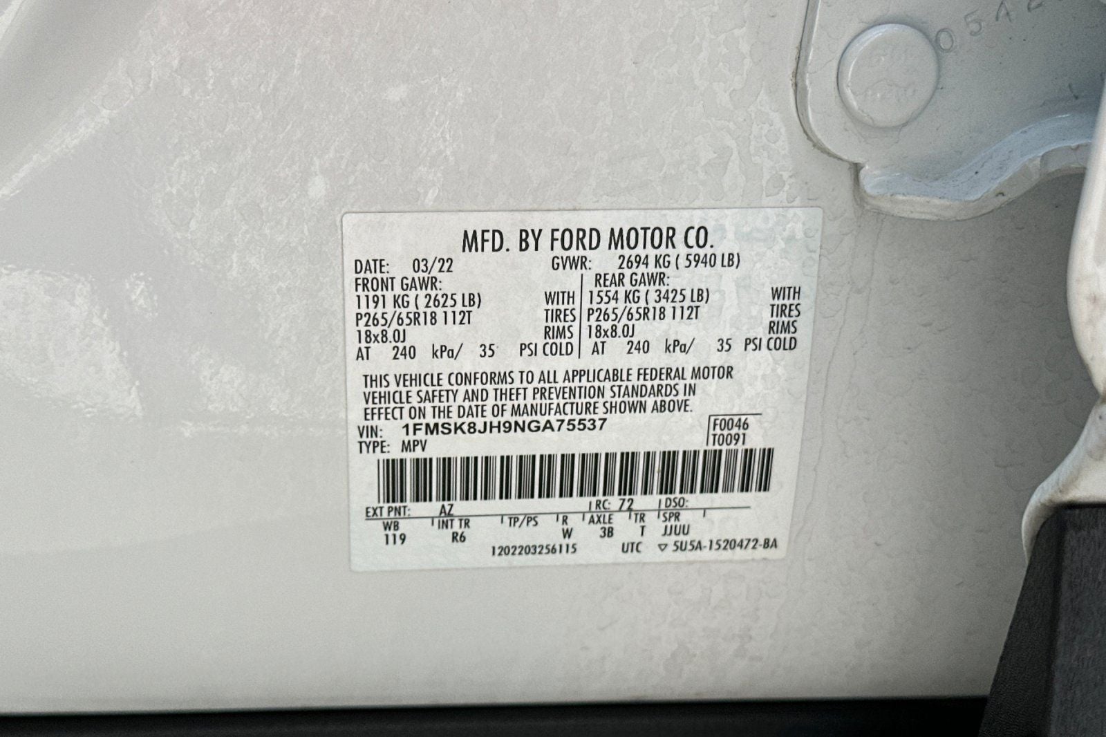 2022 Ford Explorer Timberline 4WD