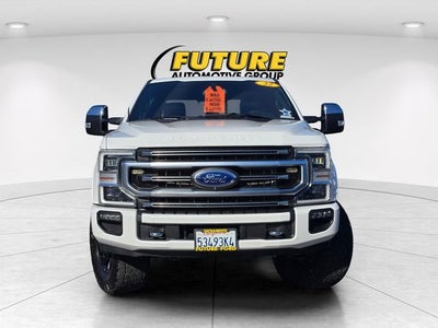 2022 Ford F-350SD Platinum Crew Cab 4WD w/Tremor Off Road Package