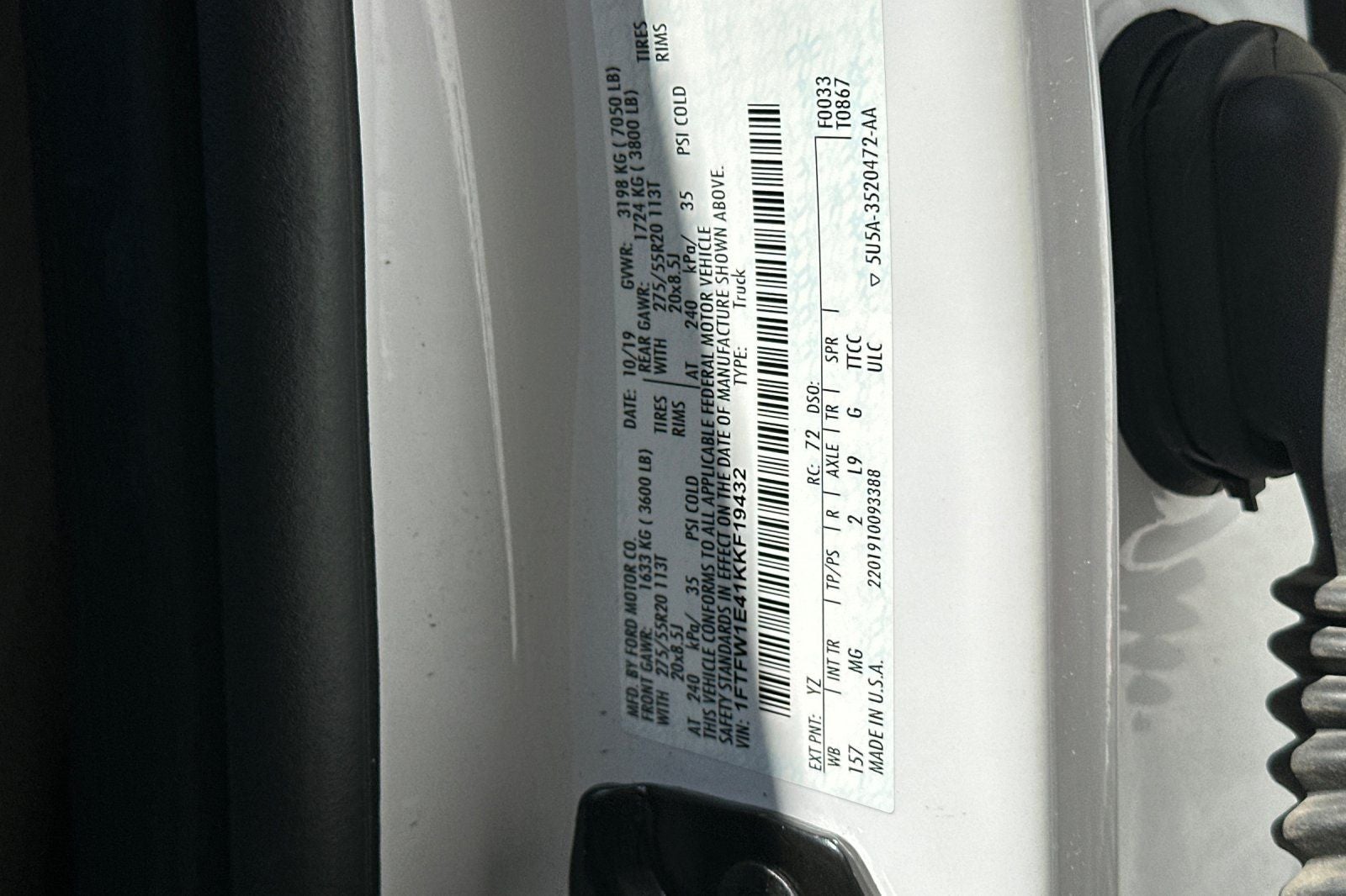 2019 Ford F-150 XLT 4WD