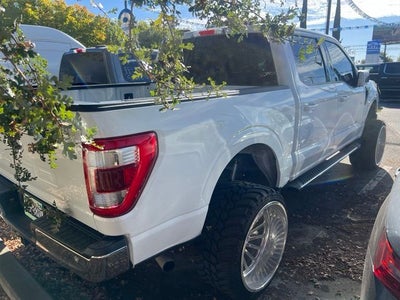 2021 Ford F-150 Lariat Super Crew 4WD Lifted 5.0L w/Upgraded Wheels & Lea