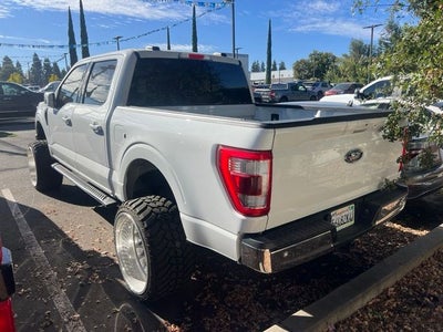 2021 Ford F-150 Lariat Super Crew 4WD Lifted 5.0L w/Upgraded Wheels & Lea