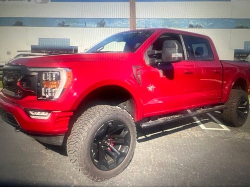 2021 Ford F-150 XLT Super Crew 4WD Black Widow Lifted & Upgraded Wheel