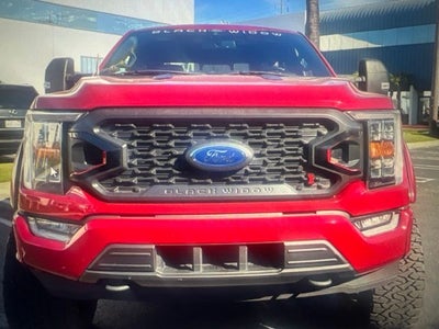 2021 Ford F-150 XLT Super Crew 4WD Black Widow Lifted & Upgraded Wheel