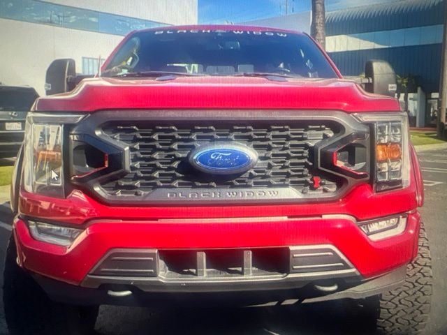 2021 Ford F-150 XLT Super Crew 4WD Black Widow Lifted & Upgraded Wheel