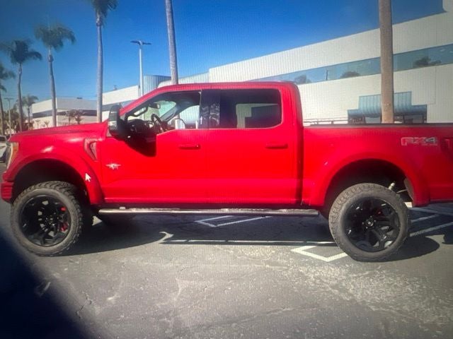 2021 Ford F-150 XLT Super Crew 4WD Black Widow Lifted & Upgraded Wheel