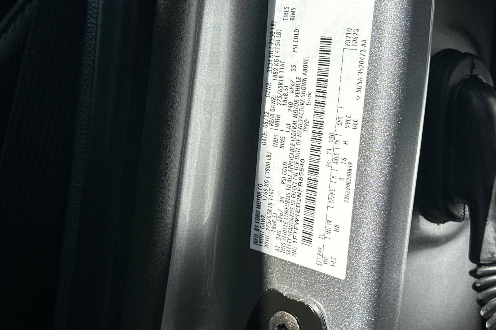 2022 Ford F-150 Lariat 4WD