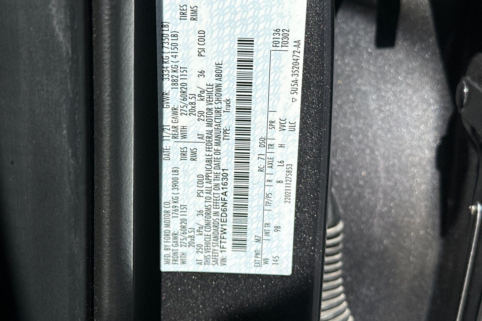 2022 Ford F-150 Platinum 4WD