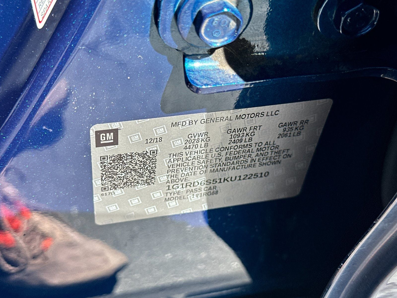 2019 Chevrolet Volt Premier
