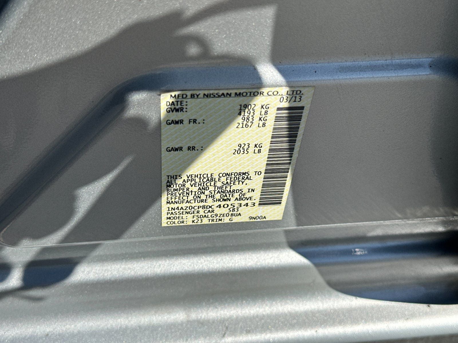 2013 Nissan Leaf SL