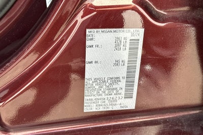 2025 Nissan Altima 2.5 SV