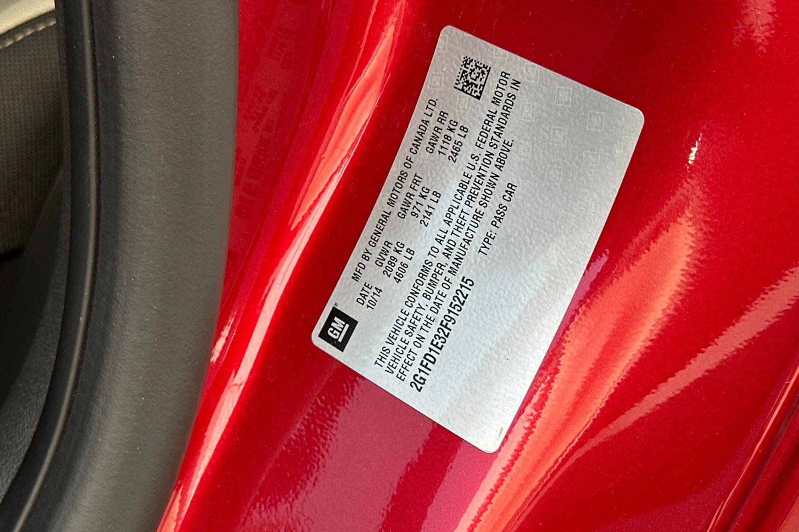 2015 Chevrolet Camaro 1LT 32K MILES
