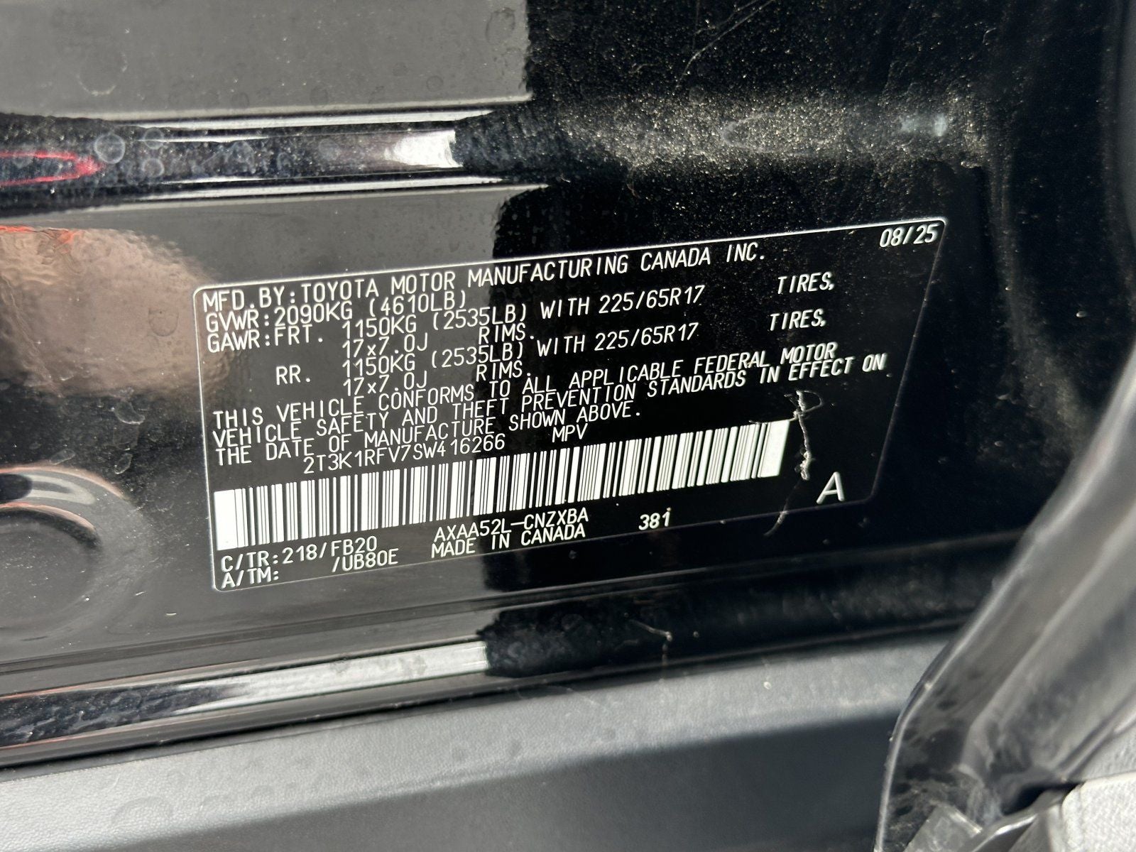 2025 Toyota RAV4 LE