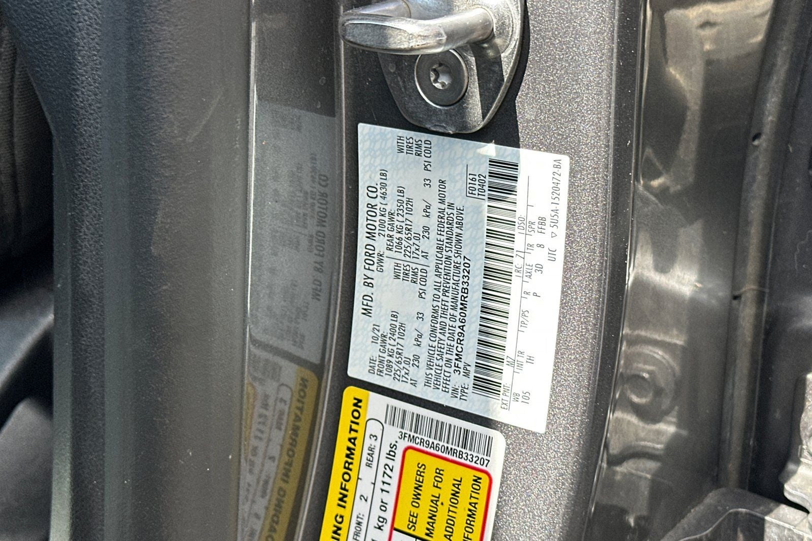 2021 Ford Bronco Sport Base 4WD