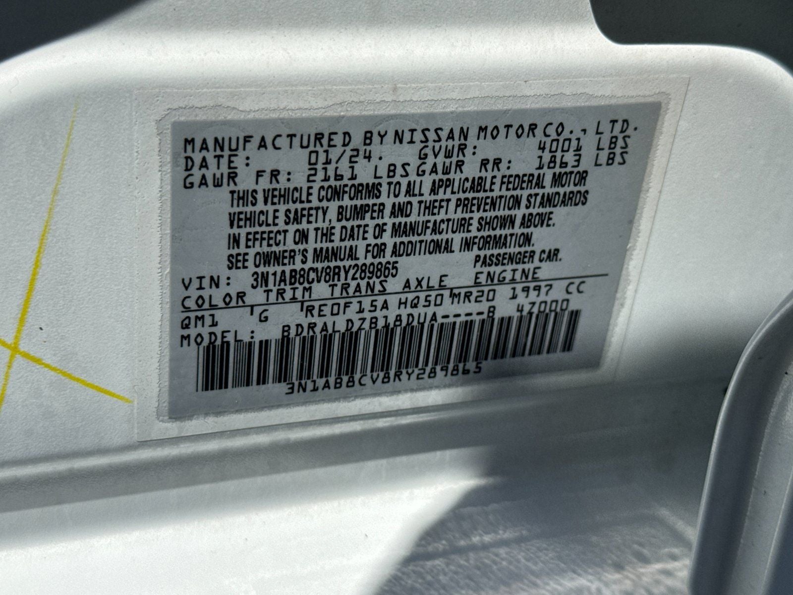 2024 Nissan Sentra SV