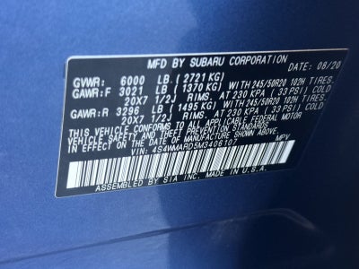 2021 Subaru Ascent Touring